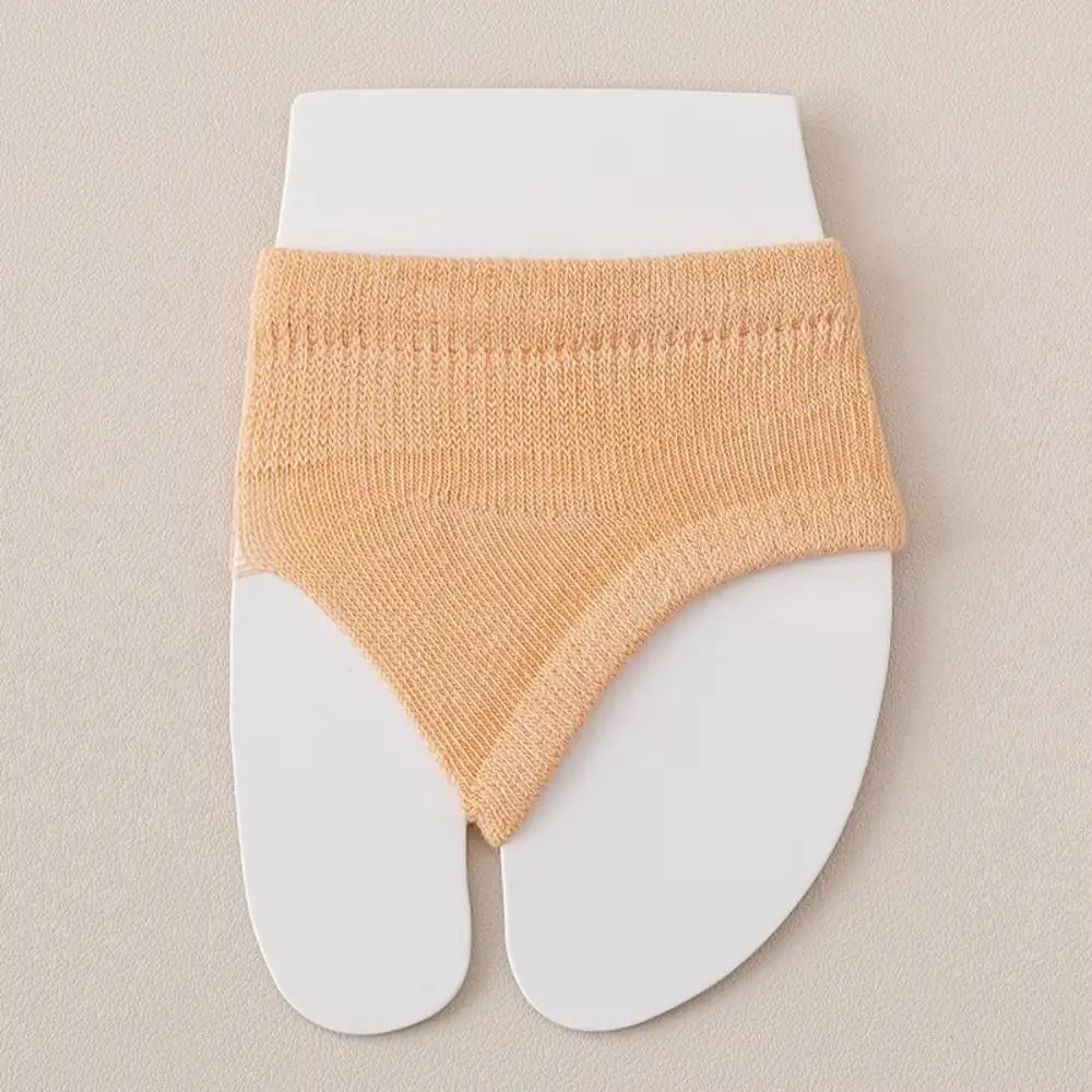 Solid Color Forefoot Pad Socks High Elasticity Half Foot No Show Socks Forefoot Cushion Anti-Blister Toe Separator Socks