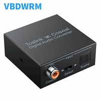 Digital Audio Converter Optical SPDIF Toslink to Coaxial & Coax to Optical SPDIF Toslink Bi-Directional Switch Splitter  Adapter