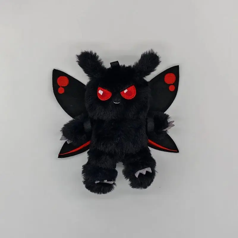 New Halloween Mothman Keychain Pendant Anime Figure Model Cartoon Toys Halloween Props Wings  Decorate Kids Halloween Gift