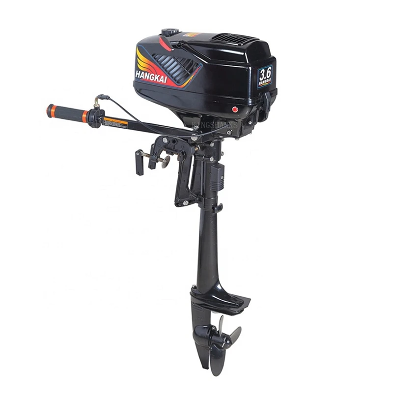 

2 Stroke 3.6Hp Short Shaft Manual Start Outboard Motor Engine High Quality Rubber Boat Outboard Motor Engine
