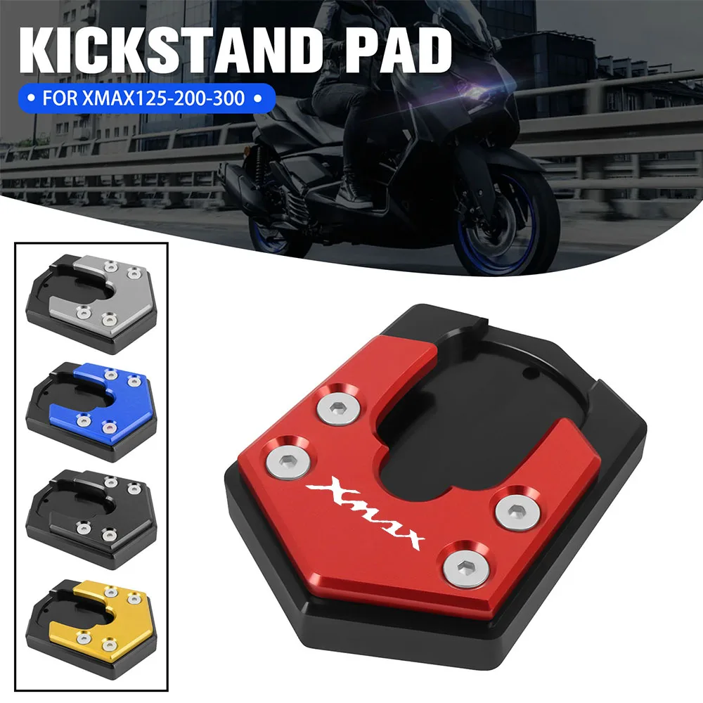 

XMAX 300 400 125, удлинитель подставки для мотоцикла, боковая подставка для ног, удлинительная пластина для Yamaha XMAX 125 XMAX 250 XMAX-250 17-23