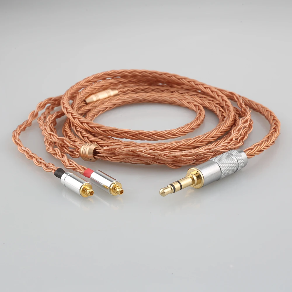HiFi 4.4mm 2.5mm 3.5mm XLR Balanced 16 Core 99% 7N OCC Earphone Headphone upgraded Cable For AKG N5005 N30 N40 MMCX IE300 IE900