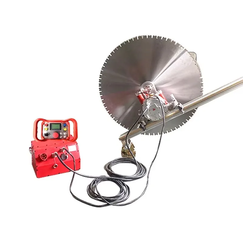 High Frequency Wall Saw Machine Professional Electric Brick/Concrete/Road Cutting Tools Power Grooving Precision Cutting