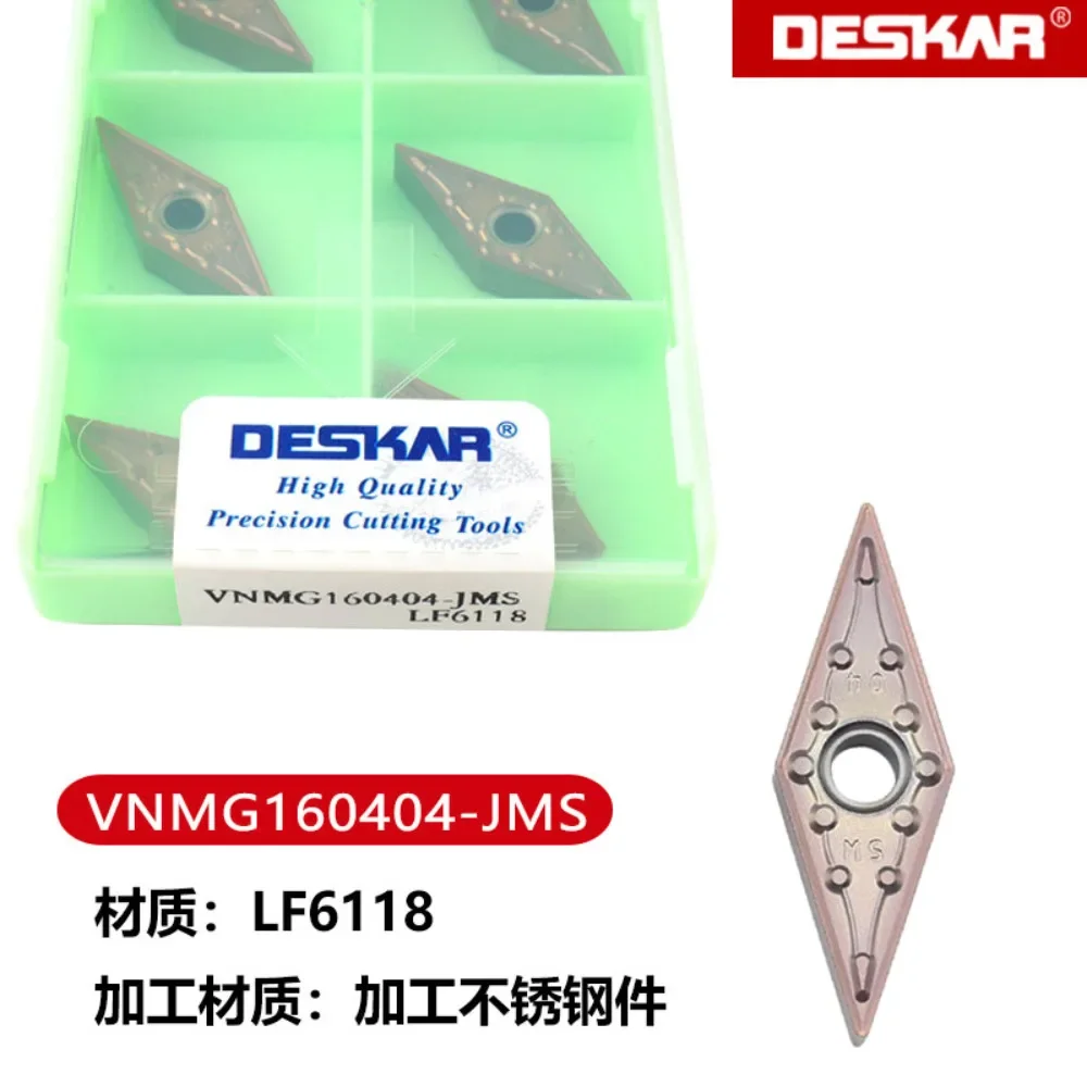 DESKAR VNMG160404 VNMG160408 LF6018 LF6118 LF6018S Carbide Insert VNMG Inserts