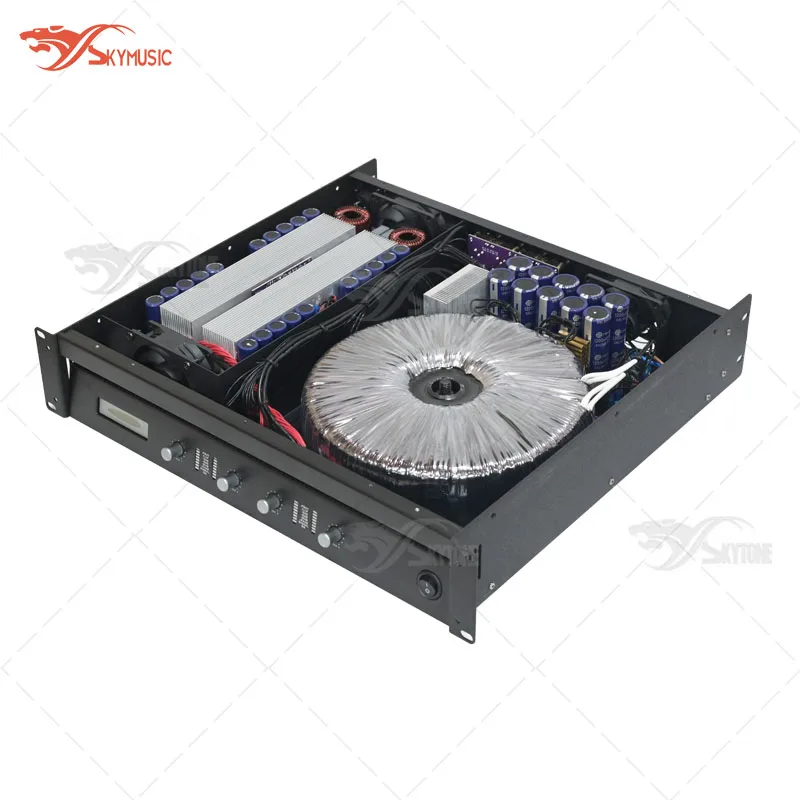 

T2804 Factory Price Professional Power Amplifier for Concert 2U 4*2800W Class TD Stereo Sound Audio Sound Amplifier