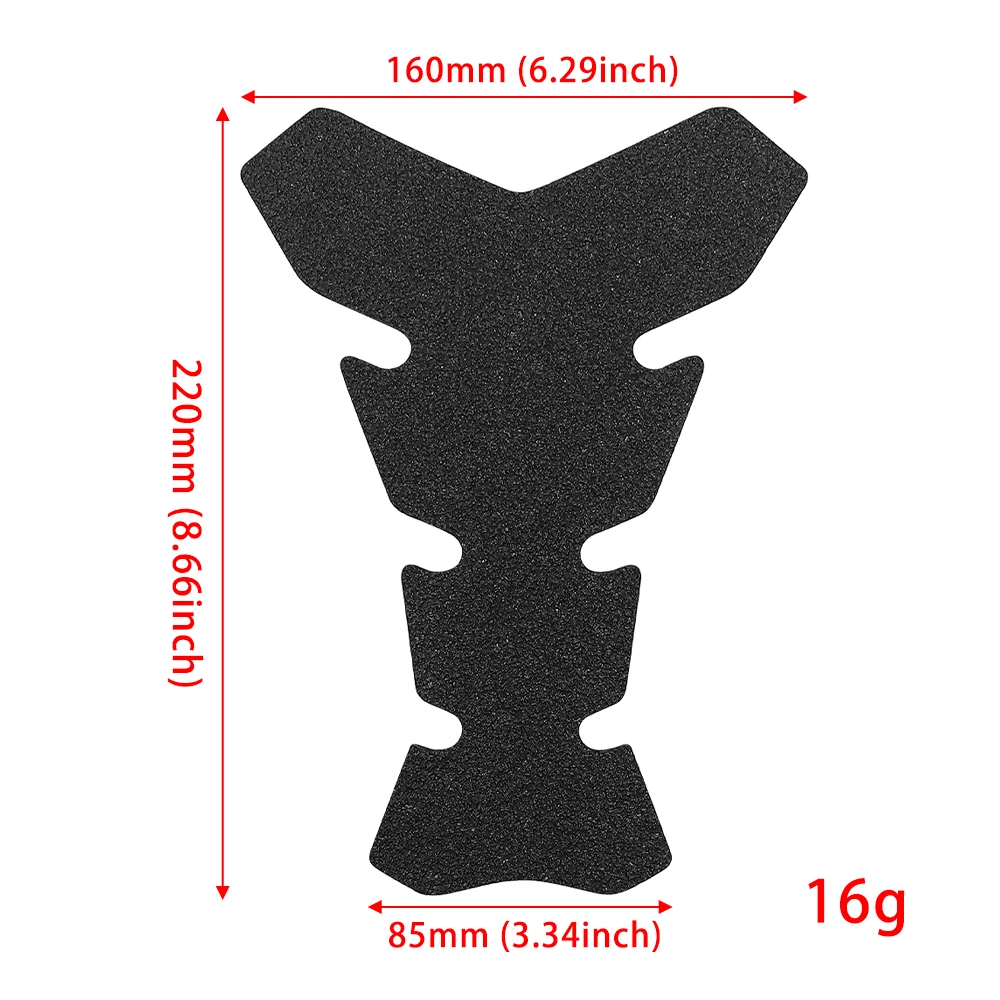 Motorcycle Universal Fishbone Tank Pad Tankpad Protector Sticker Frosted Anti Slip Oil Gas Fuel Tank Sticker Decal