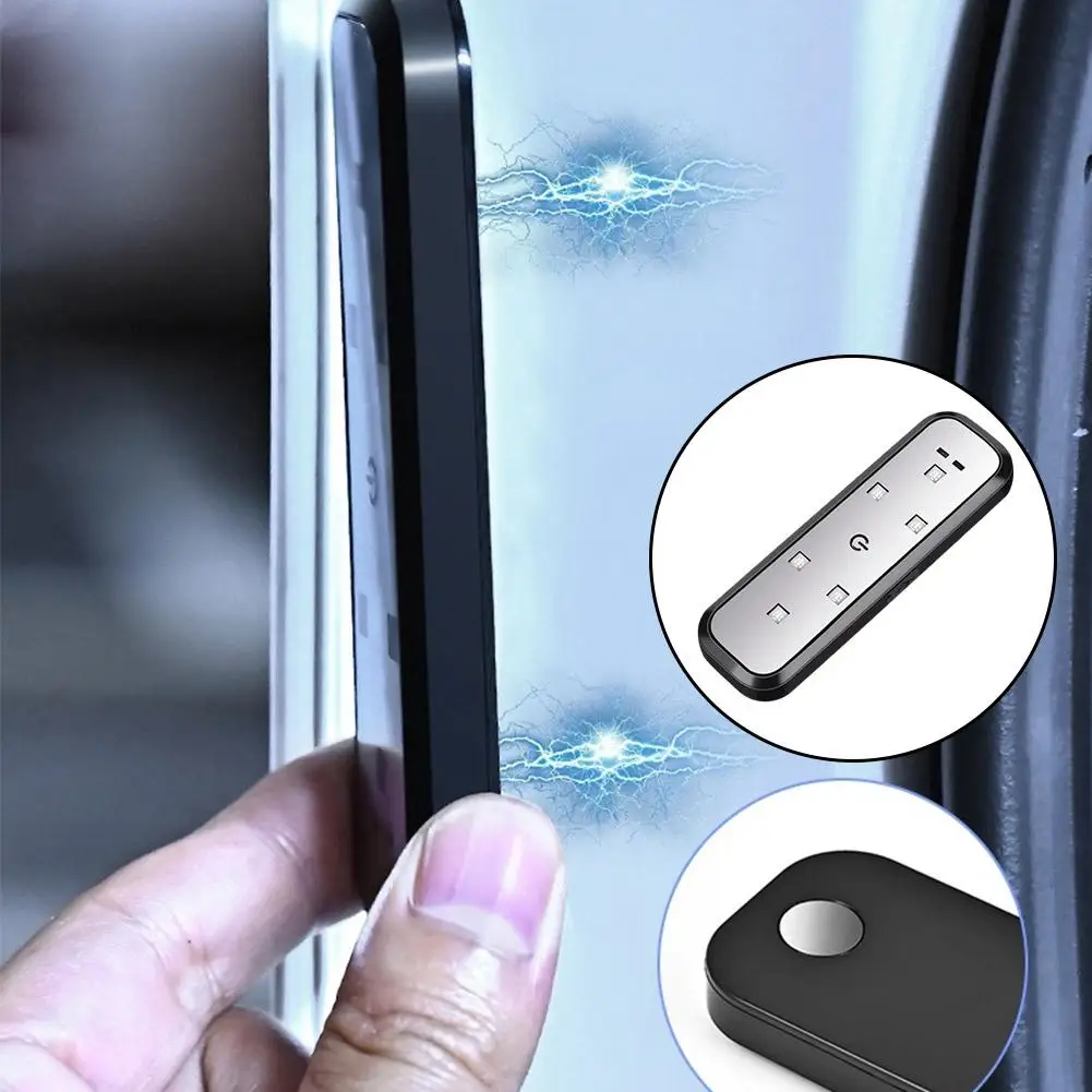 

Car Auto Open Door Lights LED Welcome Light Magnetic Anti-collision Emergency USB Charging Signal Wireless Control Strobe L G7A3