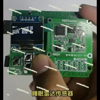 Suitable for llimeter Wave Radar Sensor Development Kit Sleep Breathing, Heartbeat, and Heart Rate Detection Module R60ABD1 Mi