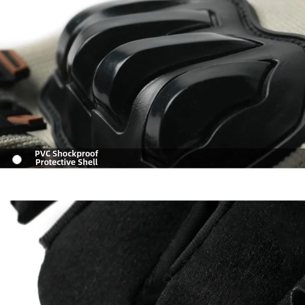 

Износостойкие перчатки с половиной пальца, противоскользящие дышащие мотоциклетные перчатки, устойчивые к падениям велосипедные перчатки с половиной пальца