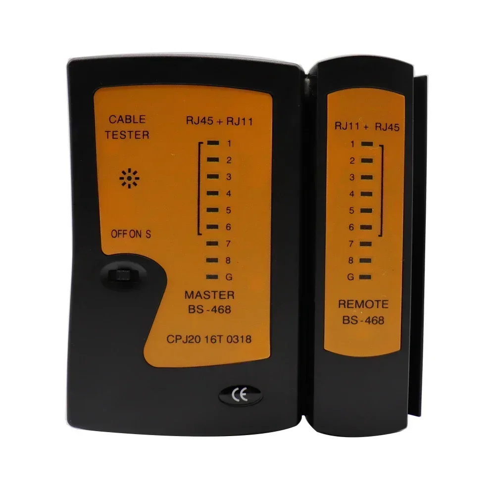 Telephone Line Tester Detector Remote Test Networking RJ45 RJ11 RJ12 CAT5 UTP LAN Cable Network Tools
