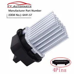 New Heater Blower Motor Resistor For Citroen C3 C4 C5 C6 DS3 5DS351320-011 5DS351320011 V22790001 6441S7 6441.S7
