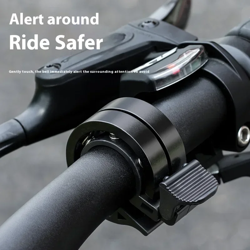 Picture 4: 2026 New MTB Bike Horn Bell Loud Warning Sound Sturdy Handlebar Mount Cycling Safety Accessories