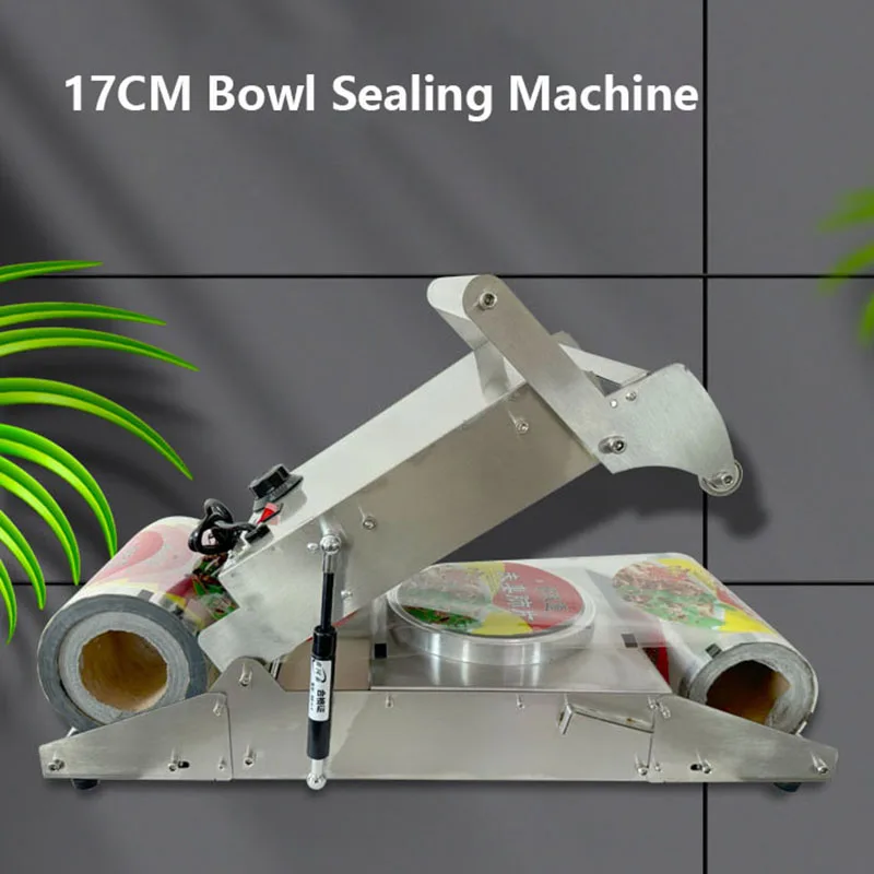Manual Plastic Cup Film Sealer Heat Sealing Packing hine Food Ice Cream Cup Film Packaging hine top Packing Sealer