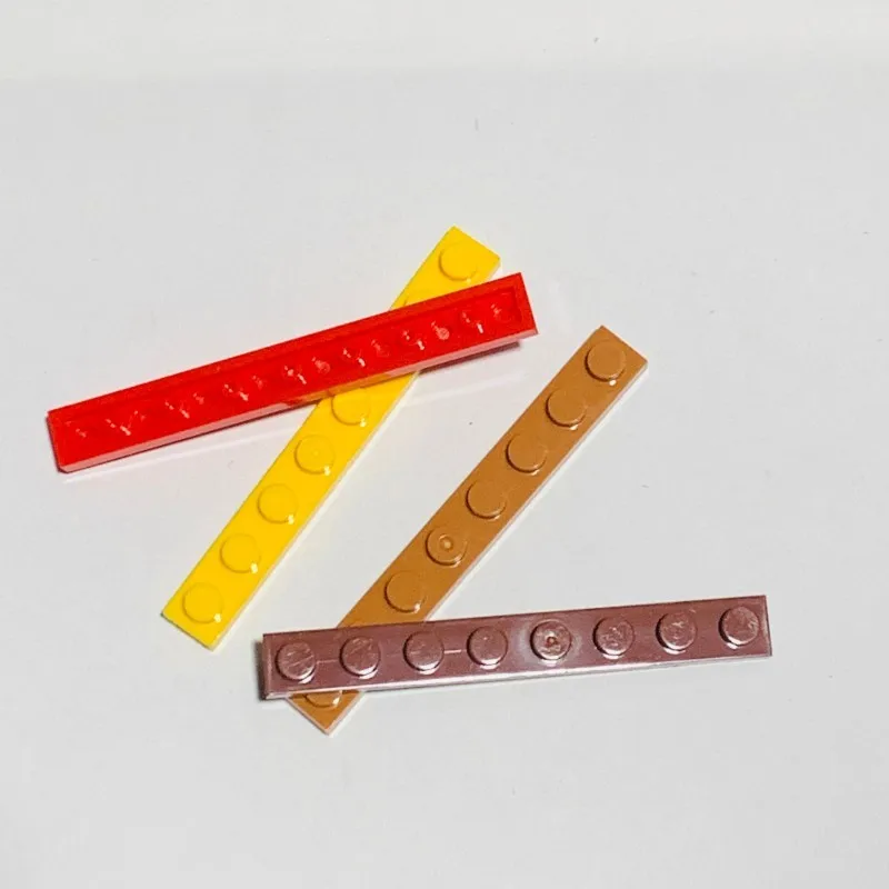 10pcs Building block part 3460 compatible with 1x8 basic board accessories for assembling toys