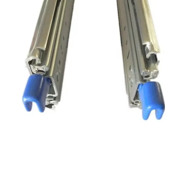 

500lbs 227kg Heavy Load Telescopic Sliding Rail With Locks Extra Long Full Extension Drawer Slide