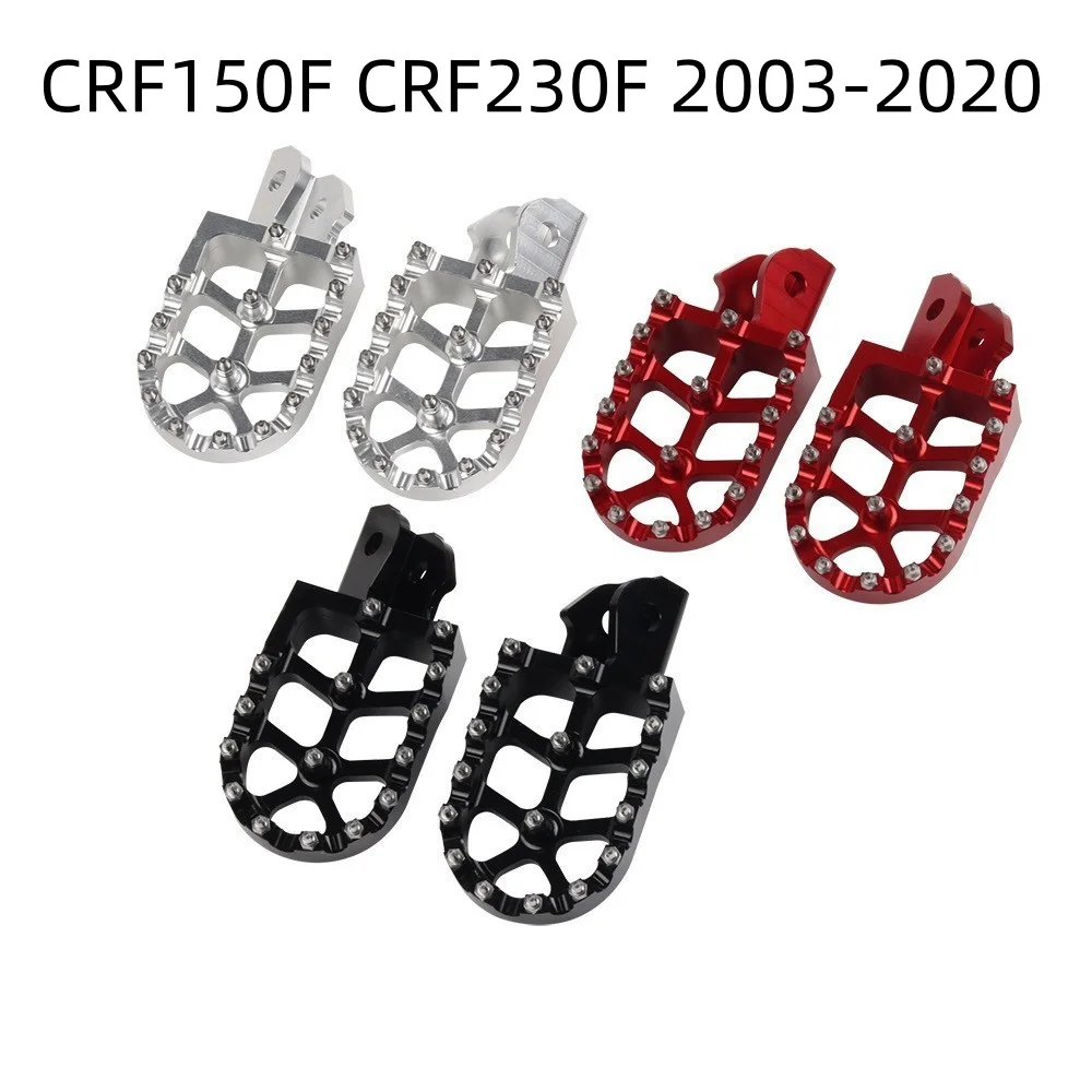 

Motorcycle Modified Aluminum Alloy Rear Foot Pegs Suitable for CRF150F CRF230F 2003-2020