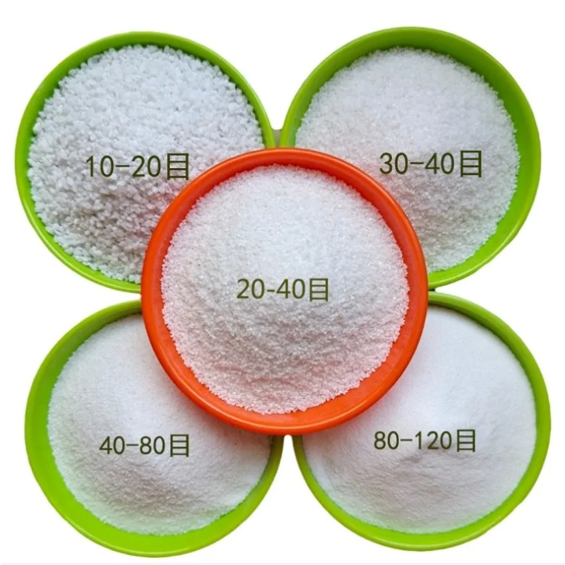 1KG Ultra-white Quartz Sand 10/20/40/80/120 Mesh Suitable for Acrylic Texture Painting Lawn Landscaping Decoration Quartz Sand