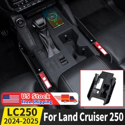 For 2024 Toyota Land Cruiser 250 1958 Prado LC250 Center Console Storage Protection Sleeve Gear Cover FJ250 Interior Accessories
