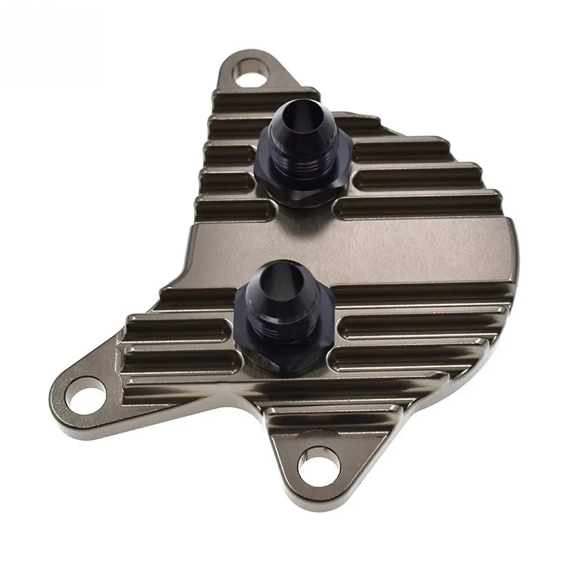 

Transmission Oil Cooler for Toyota Land Cruiser 5.7L Lexus LX570 Gearbox Oil Cooling System Oil Filter Adapter