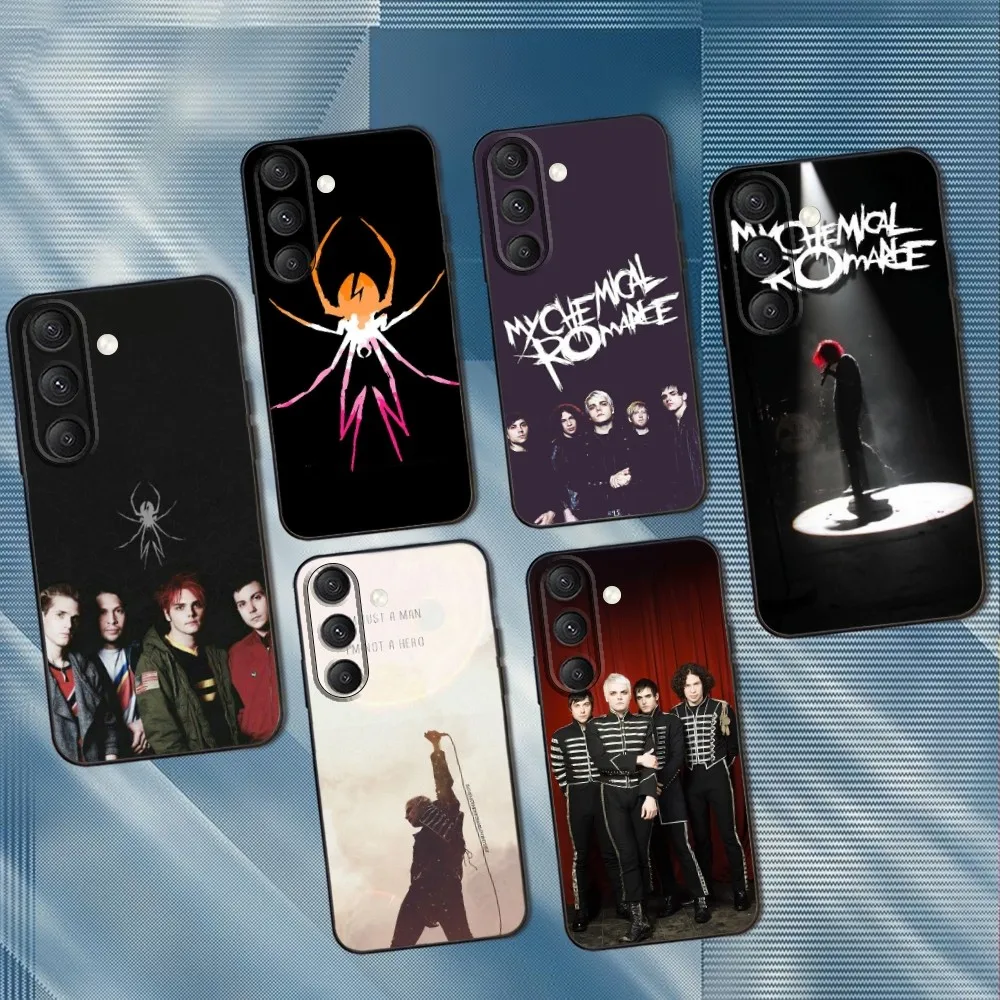 

My Chemical R-Romance Band Phone Case For Samsung S25,S24,S23,S22,S21,S20,S10,Ultra,Plus,Lite,FE,Soft Silicone Black Cover