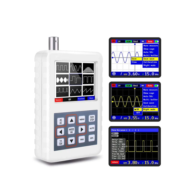 Hot Selling DSO PRO Handheld Mini Portable Digital Oscilloscope 5M Bandwidth 20MSps Sampling Rate