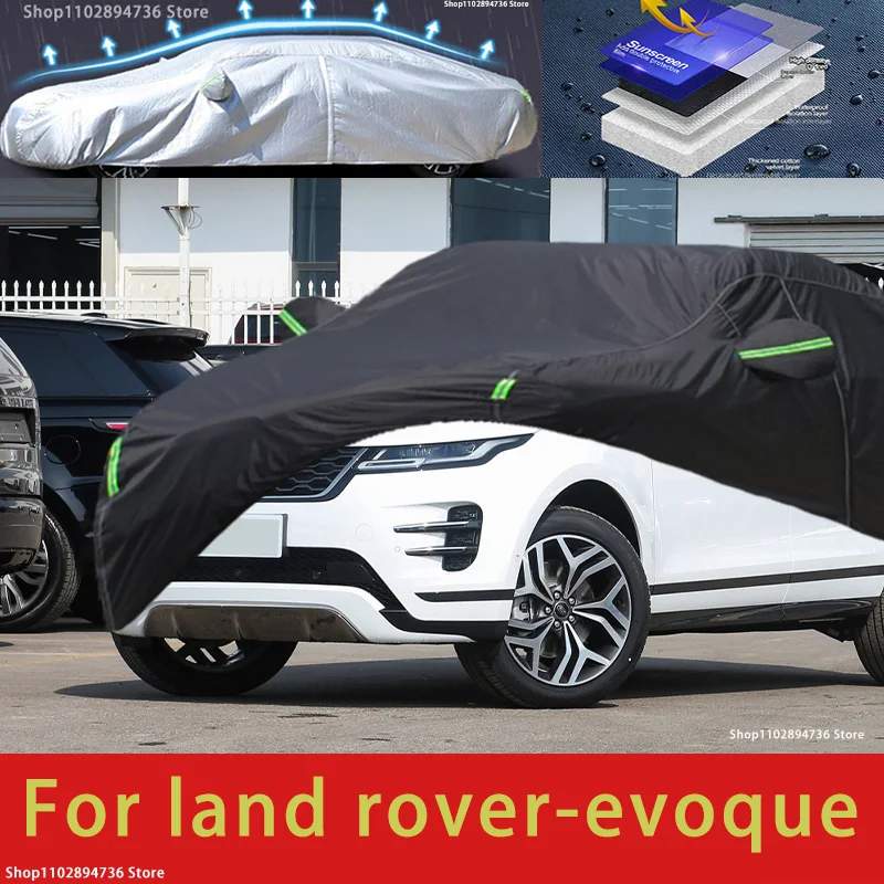 

Чехол для автомобиля Land rover Evoque Fit, защитный чехол для защиты от снега, солнца, воды, пыли, черного цвета