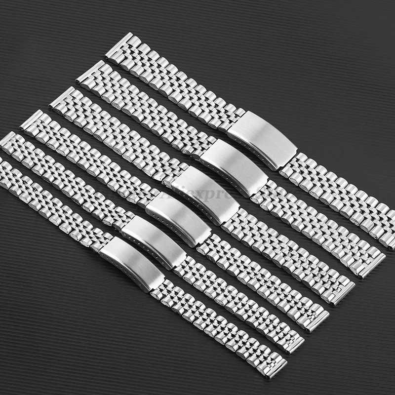 Stainless Steel Watch Strap for Seiko for Omega Wristband 12mm 14mm 16mm 18mm 20mm 22mm Men Sport Universal Bracelet Replacement