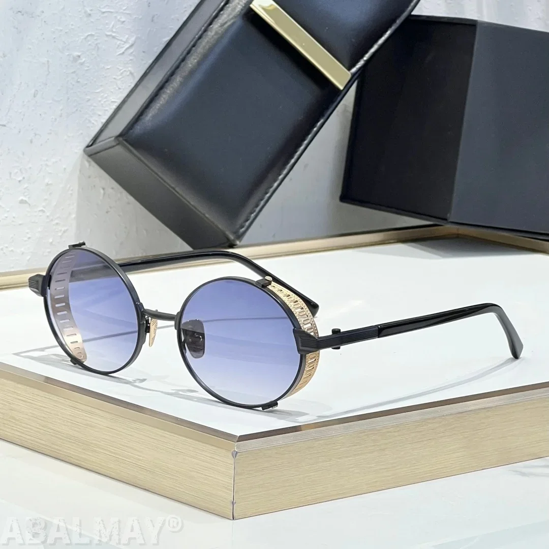 

JD STEVE 51-23 Top Quality Mens Sunglasses for Women Fashion Trend Luxury Acetate Titanium UV400 Designer Sunglasses Frame