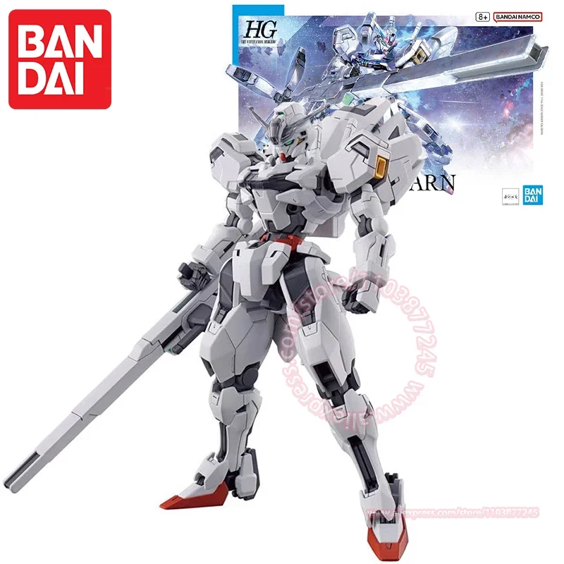 BANDAI Mobile Suit The Witch From Mercury GUNDAM CALIBARN HG 1/144 Children Toy Trendy Model Collection Ornaments Action Figures