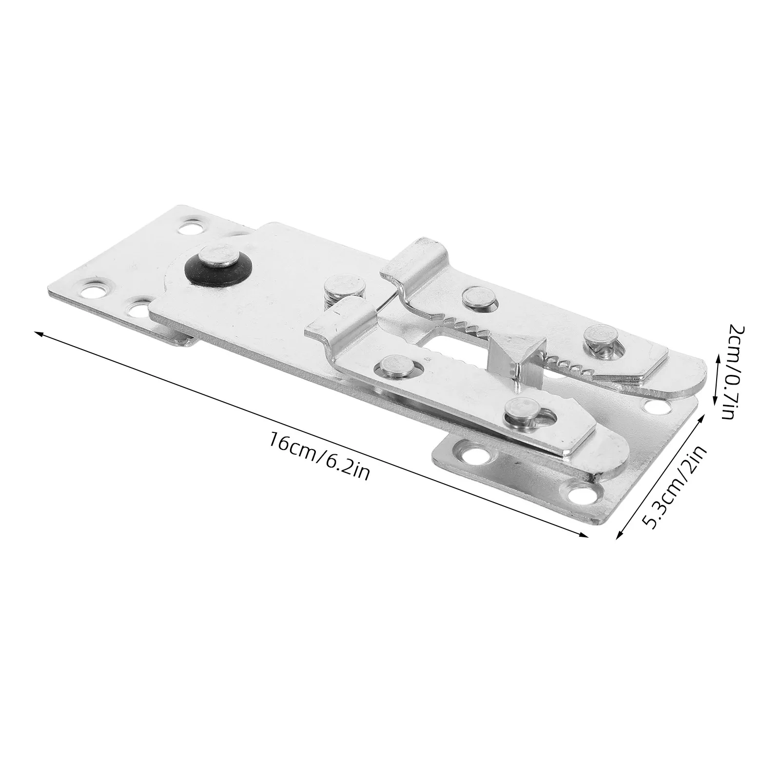 6Pcs Sofa Connectors Modular Interlocking Clips Thick Metal Brackets Anti Slip Screws Secure Sectional Couch Fasteners Furniture