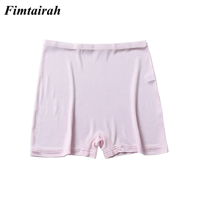 6A Natural mulberry silk briefs women's Spring Summer Autmn Winter mid Silk leggings comfortable Short Pants