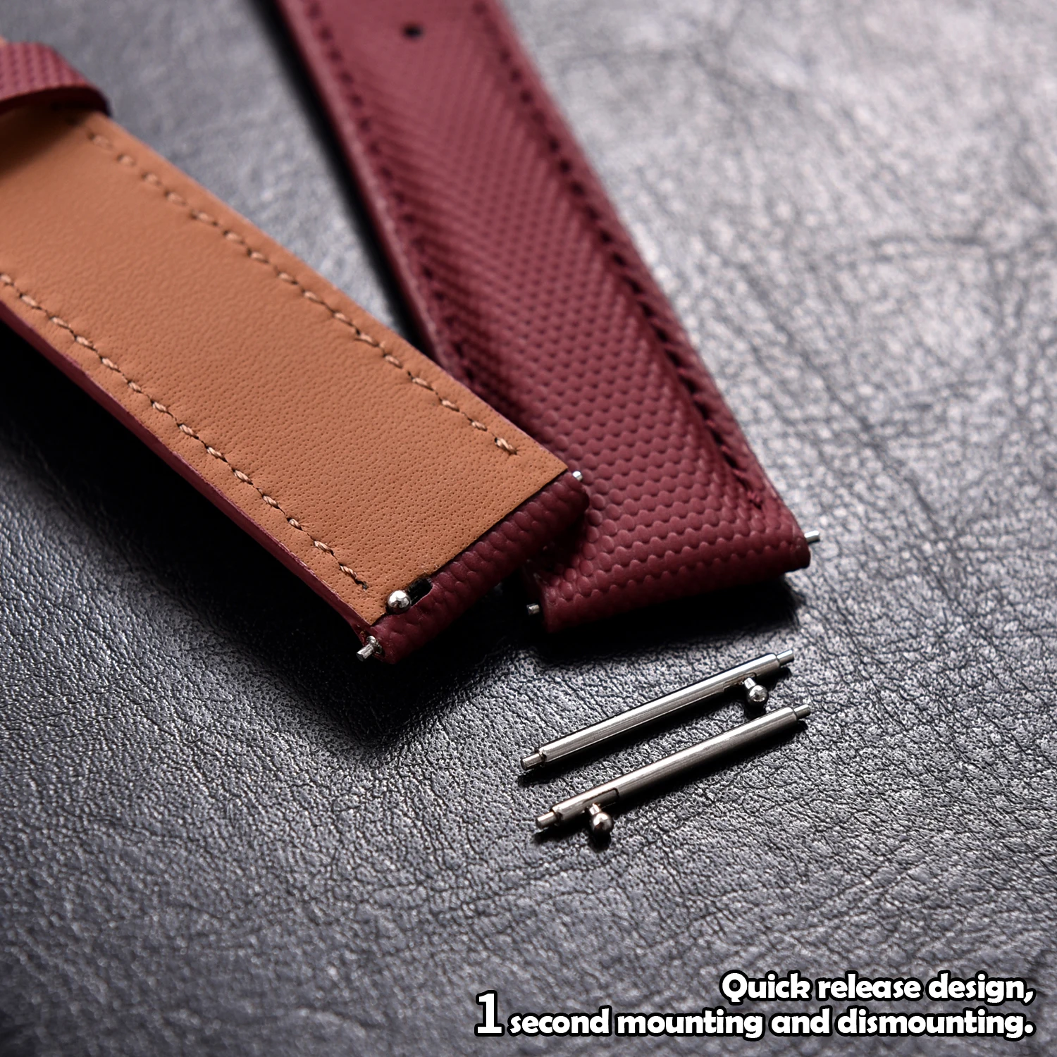 สายนาฬิกาไนลอนแบบผ้าใบ 18 19 20 22 มม. สายนาฬิกาหนังแบบปลดเร็ว สำหรับนาฬิกาโอเมก้า ไซโก้ ทิสโซต์ สายนาฬิกาอเนกประสงค์