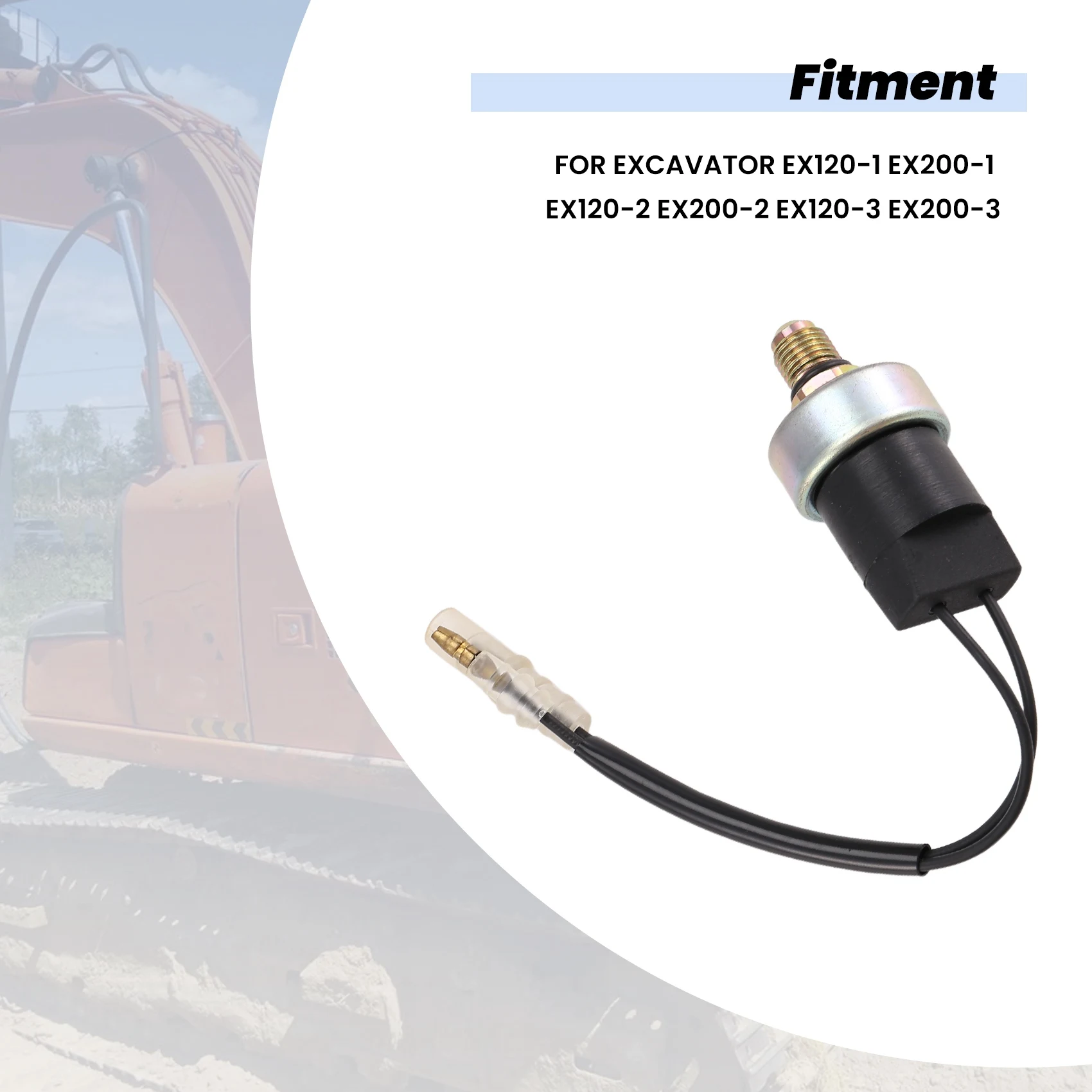 

4259333 Hydraulic Oil Pressure Switch Sensor for Hitachi Excavator EX120-1 EX200-1 EX120-2 EX200-2 EX120-3 EX200-3