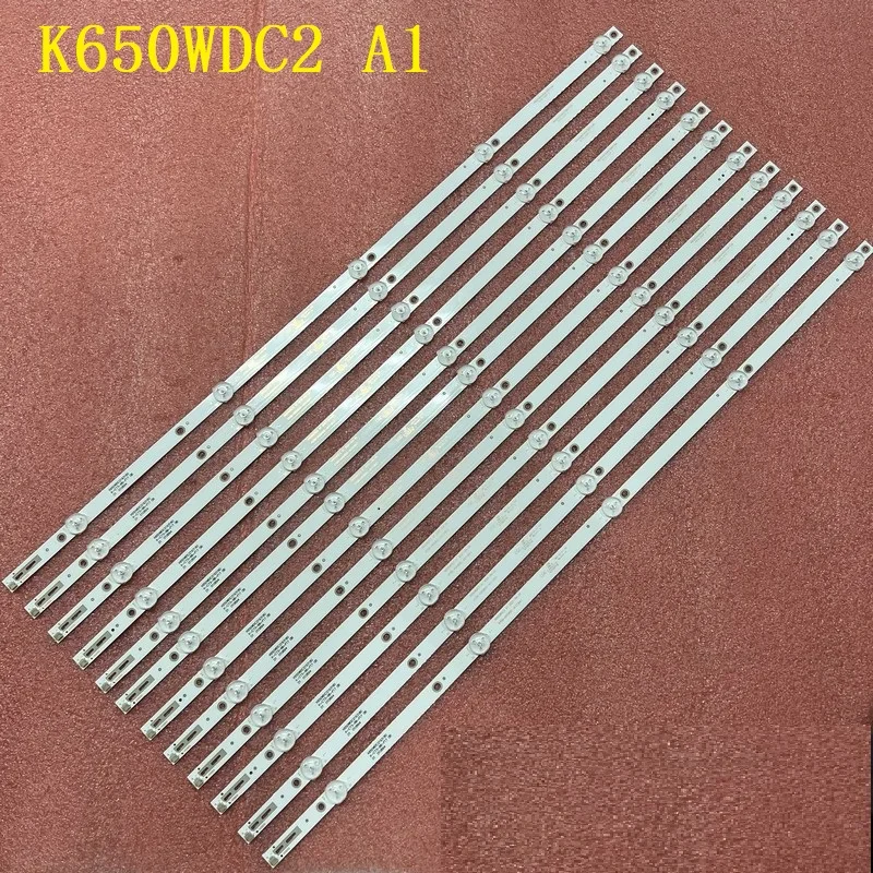 

5LED светодиодная лента для подсветки для KTC 65C2U 65HFF5358/T3 65PUF6263 65PUF6023 K650WDC2 A1 4708-K65WDC-A1113N11