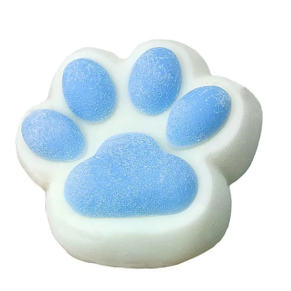 Interesting Super Large Cat Paw Squeeze Toy Soft Silicone Cat Paw Fidget Toy Cartoon Kneading Cat Paw Pinch Toy Kids Tricky Doll