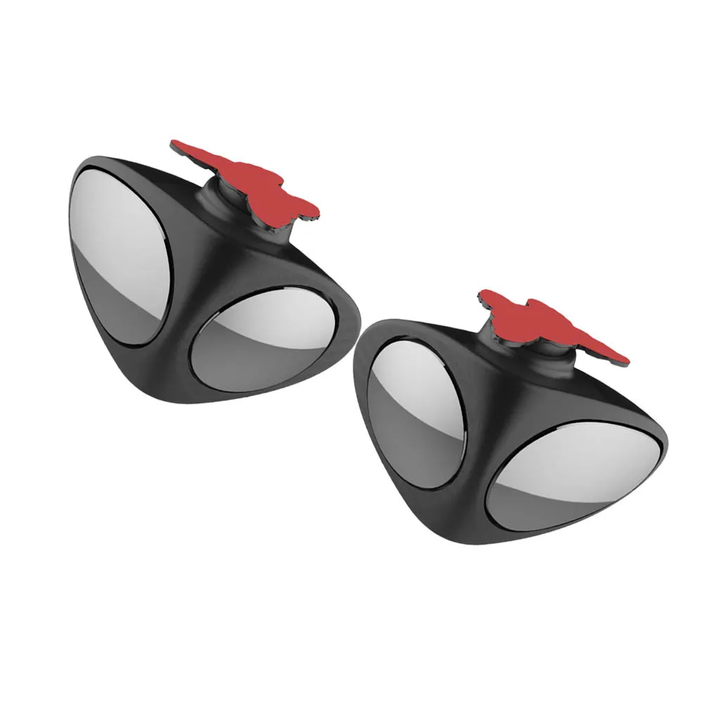 

2pcs Car Rear View Auto Blindspot 360 Degree Wide Angle Side Mirror Easy Install Universal Fit For All Cars Exterior Rearview