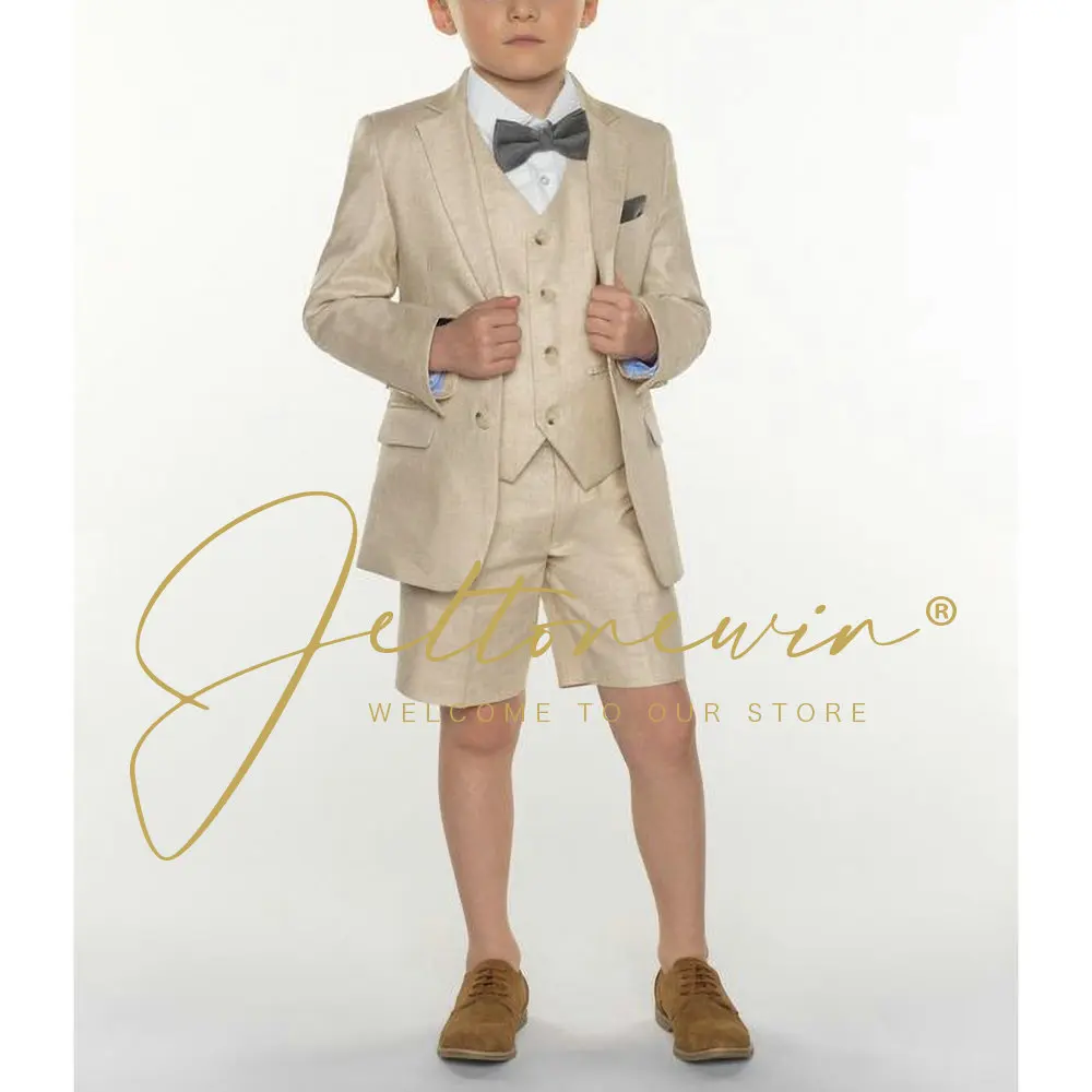 

Boys Suit Kids Shorts 3pc Sports Casual Terno Infantil Menino Suit For Kids Boys Traje Niño Elegante Boda Boys Suit