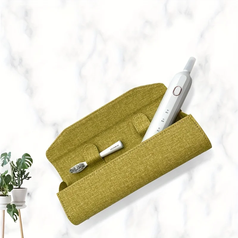 1pc Travel Toothbrush Protective Fabric Pouch, 1Pc Universal Portable Storage Case for Outdoor Trip