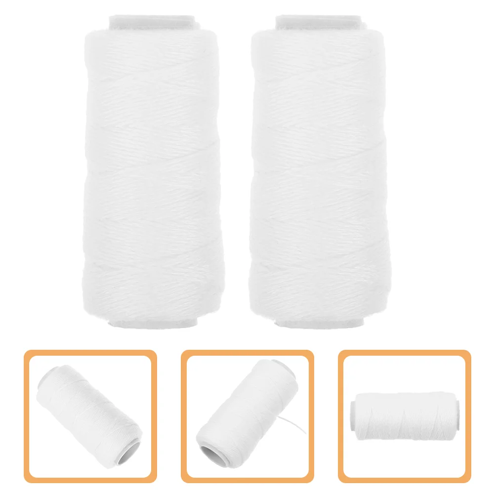 5 Rolls Face Pulling Machine Cotton Thread for Hair Removal Epilator Eyebrow Threading Replacement