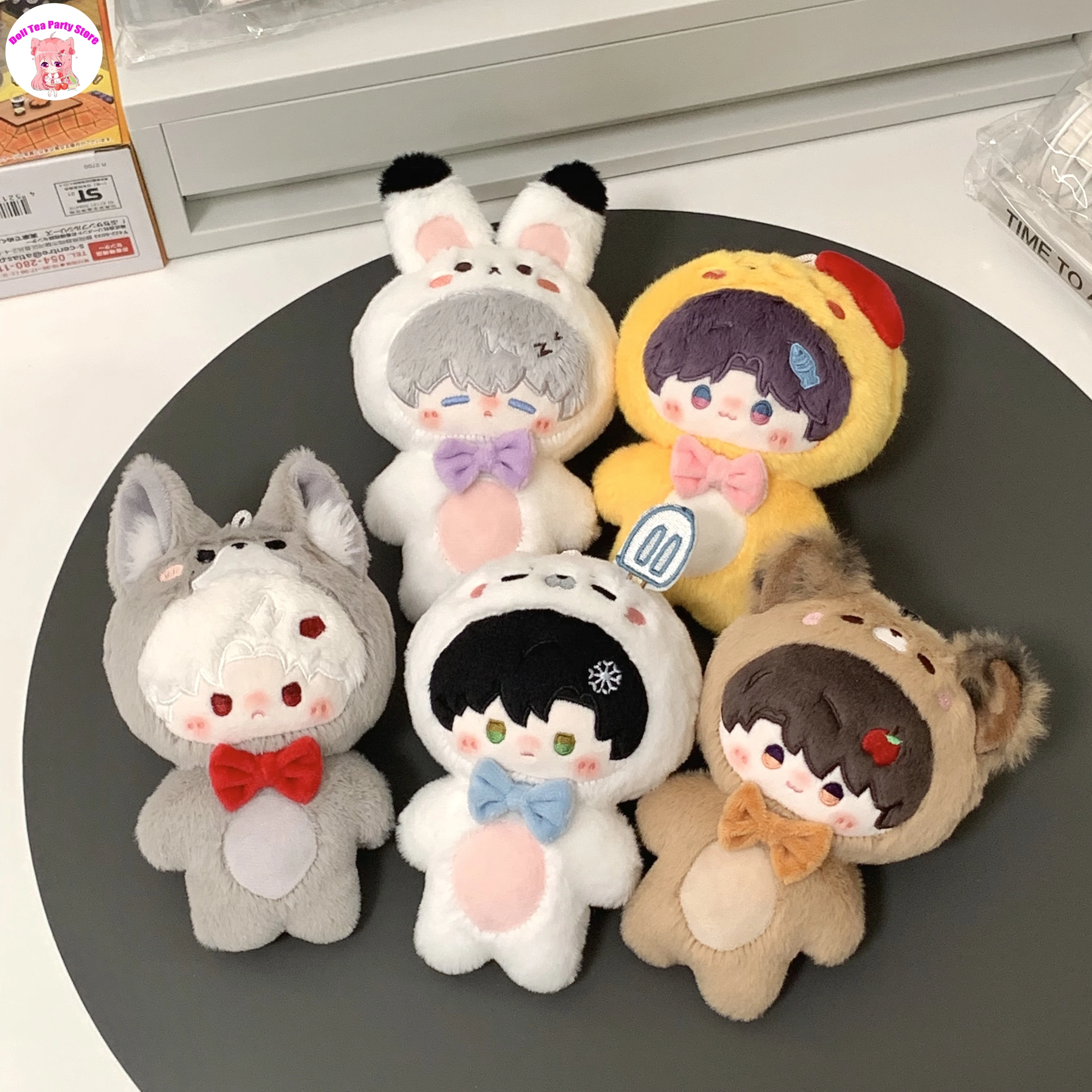 

Аниме периферийные устройства Love and Deepspace Zayne Xavier Sylus Rafayel Caleb милое тело морской звезды хлопковая кукла кулон плюшевая игрушка 10 см подарки