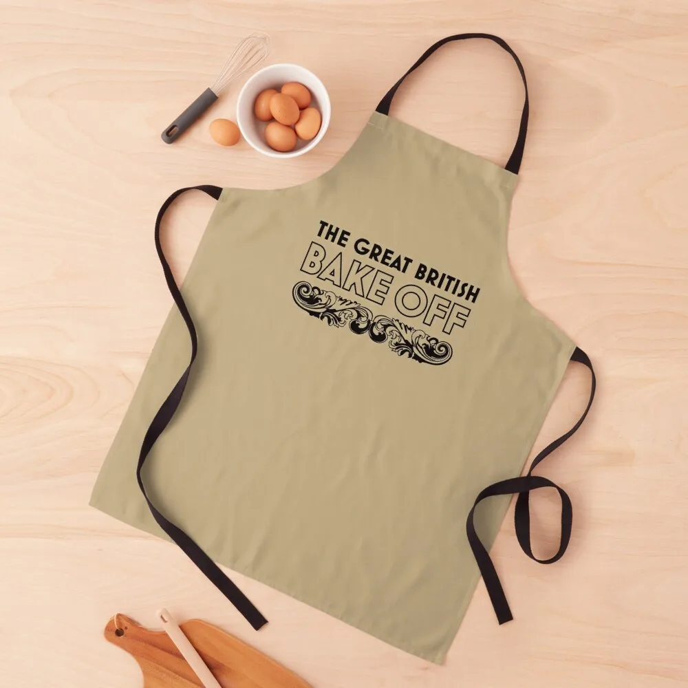 the great british bake off Apron Waiter Uniforms Woman Kitchen Apron