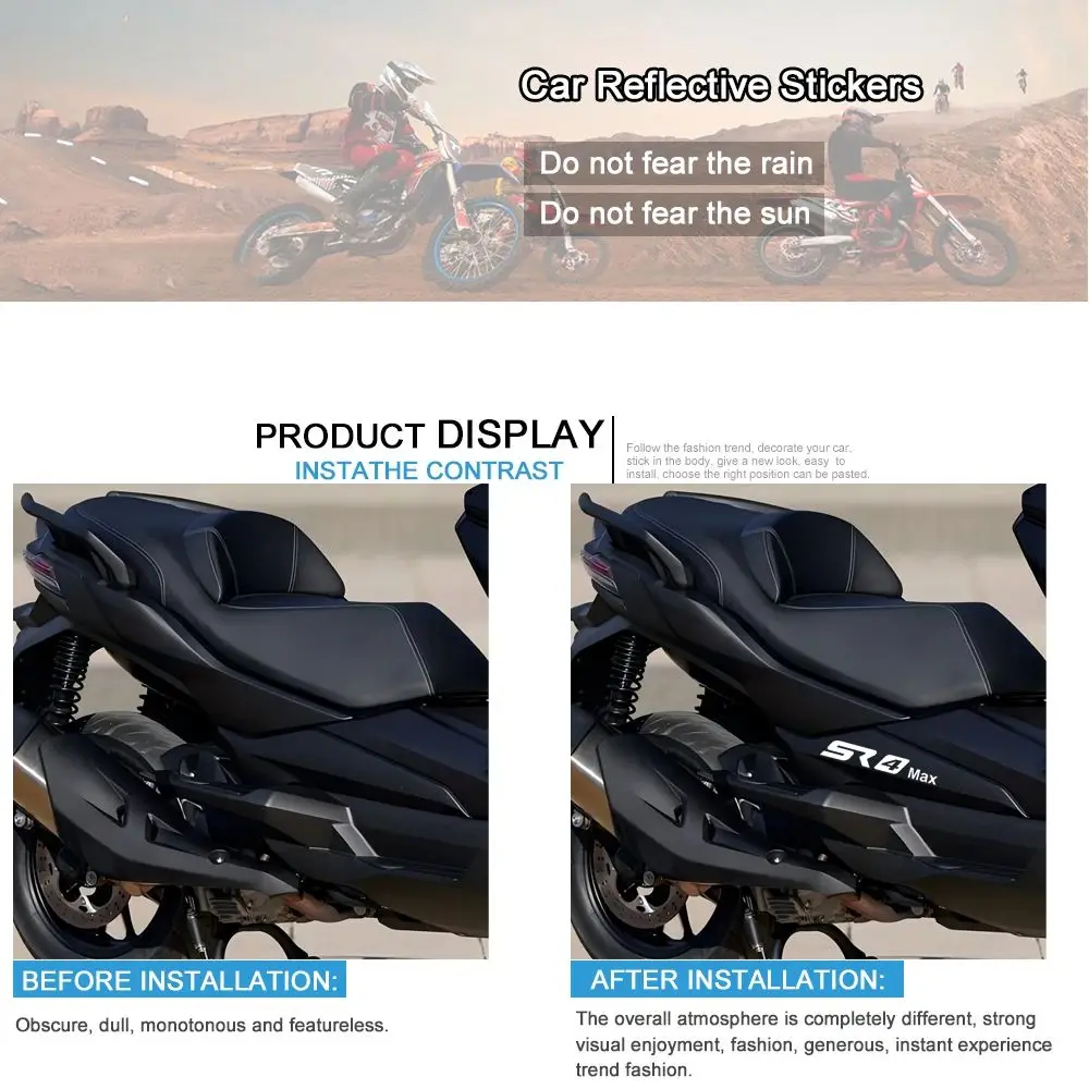 For Voge SR4 Max T 350 SR4Max Accessories 2023 2024 Motorcycle Stickers Waterproof Decal