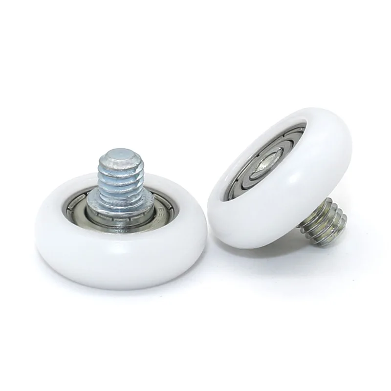 Supply Bearing package Plastic O-type pulley POM door and window screw roller M6 * 22 small wheel wholesale