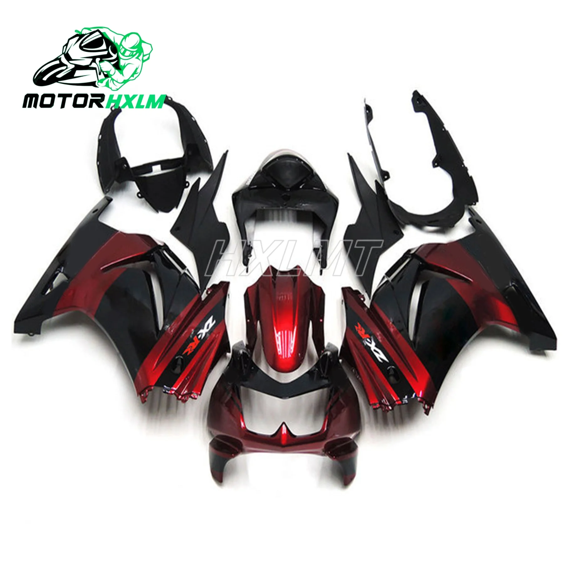 

Factory Green Fairing For KAWASAKI NINJA250 EX250 2008 2009 2010 2011 2012 fairing kit gree black purple