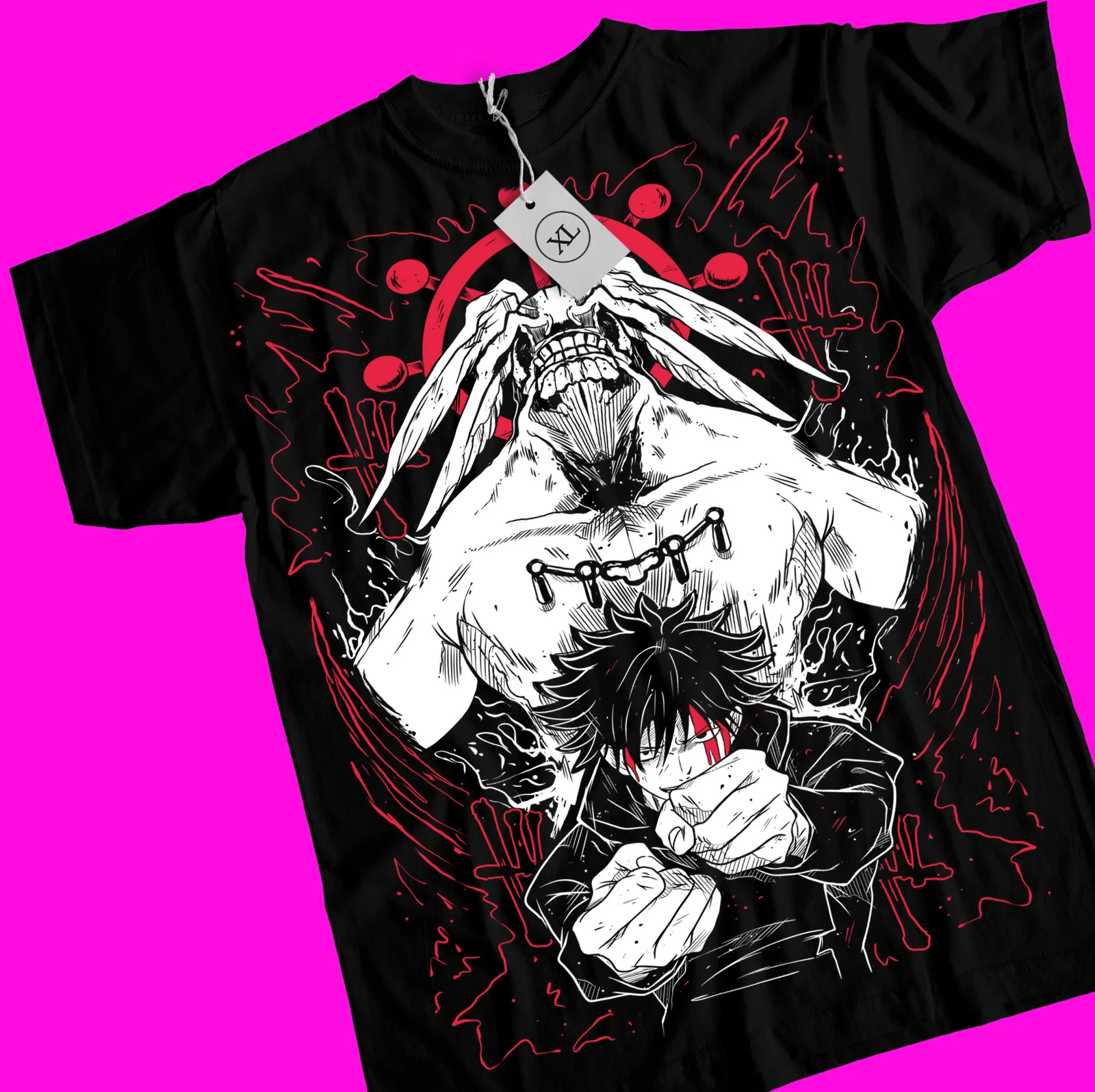 Jujutsu Kaisen Gojo Satoru Horror Gift Shirt - Megumi Fushiguro - All Sizes