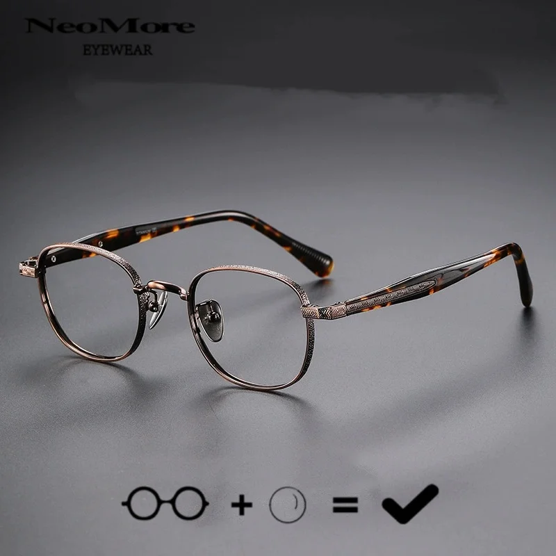 

Exquisite Nearsighted Alloy Glasses Reading Progressive Multifocal Glasses Retro Comfortable Prescription Eyewear for Men Women