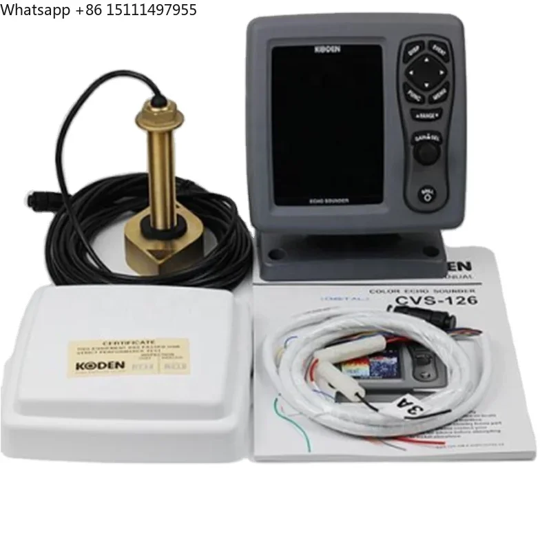 Cvs-126 600w 5.7inch Digital Sounder  With Transducer Marine Electronics Maritime Navigation Communication