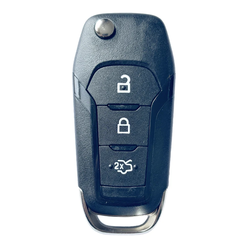 TXK 018053   PN DS7T-15K601-BF الأصلي لفورد فيوجن مونديو مرافقة الوجه مفتاح بعيد 3 زر 434 ميجا هرتز 49 رقاقة FCCID A08TBB