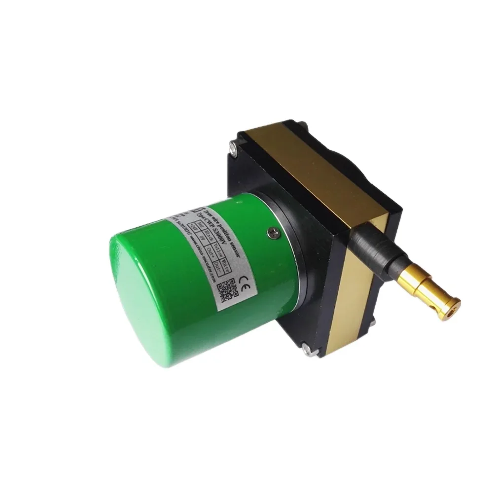 Sensor Transduser Linear Baru 3000mm, Alat Pengukur Jarak Linear Displacement Sensor