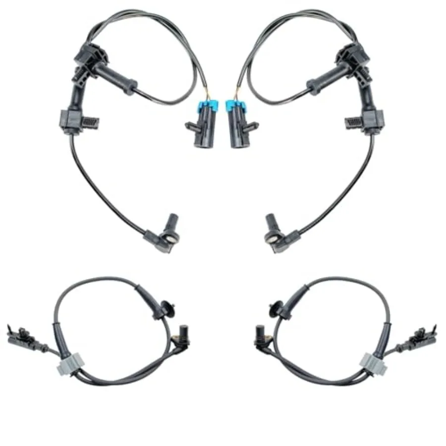 

Датчики скорости колес ABS (передние/задние, левые/правые) 15229012 10384745, совместимые с Silverado 1500/Sierra 1500 2007-2013 гг., комплект из 4 шт.